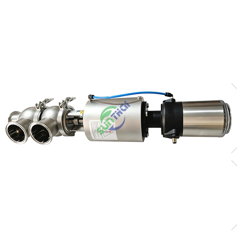 Hygienic Double Seat Diverter Valve