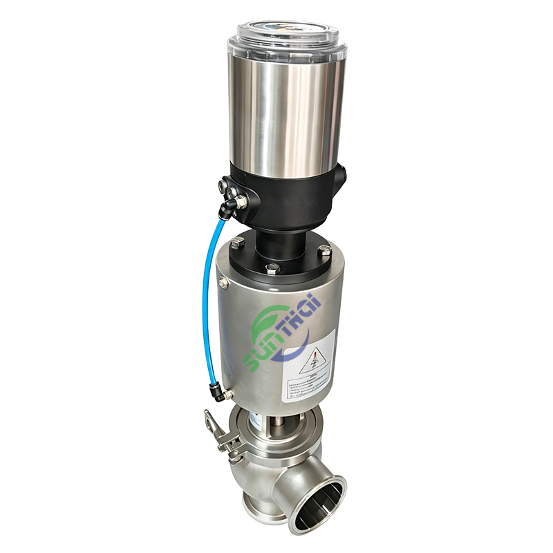 Sanitary Pneumatic Single Seat Divert Valve