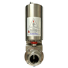 Pneumatic Actuator Sanitary Stainless Steel Butterfly Valve
