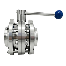 Data Center Liquid Cooling 3 Piece Butterfly Valve