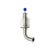 Sanitary Triclamp Air Release Valve with Pressure Gauge