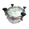 Round Pressure Manway with Full Sight Glass