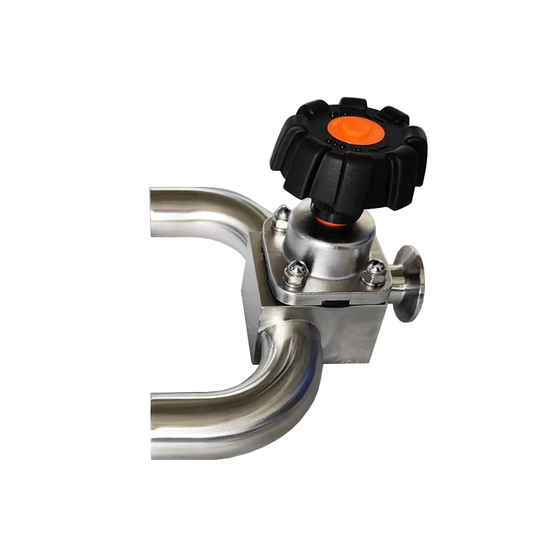 Sanitary U Type Three Way Diaphragm Valve
