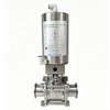 Stainless Steel Double Acting Pneumatic Ball Valve