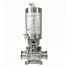 Stainless Steel Double Acting Pneumatic Ball Valve