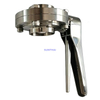 Stainless Steel Trigger Handle Sanitary Butterfly Valve