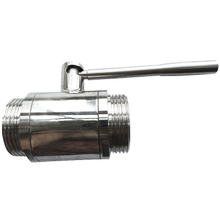 Sanitary SS304/SS316L Threaded Direct 2 Way Ball Valve