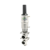 Sanitary Clamped 3 Way Divert Seat Valve 