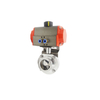 Aluminum Pneumatic Actuated Butterfly Valve