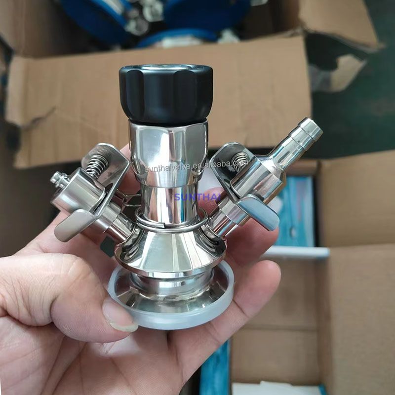 Aseptic Stainless Steel Sampling Valve