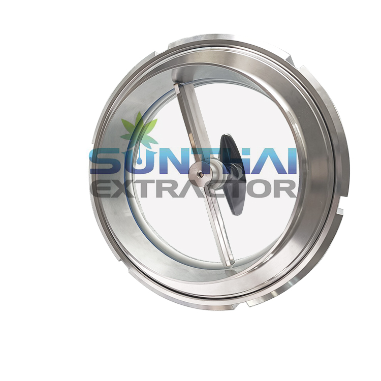 Sanitary Sight Glass with Wiper