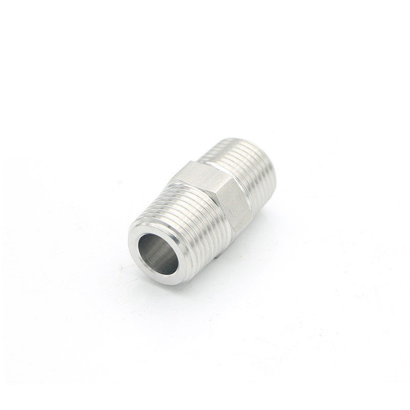 Butt thread NPT Thread 304/316 Stainless Steel Adapter Fittings