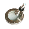 DIN11851 sanitary flanged sight glass with light indicator