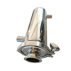 Stainless Steel Jacketed Inline Strainer