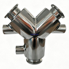 Tri Clamp Y Type Jacketed Tees