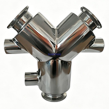Tri Clamp Y Type Jacketed Tees