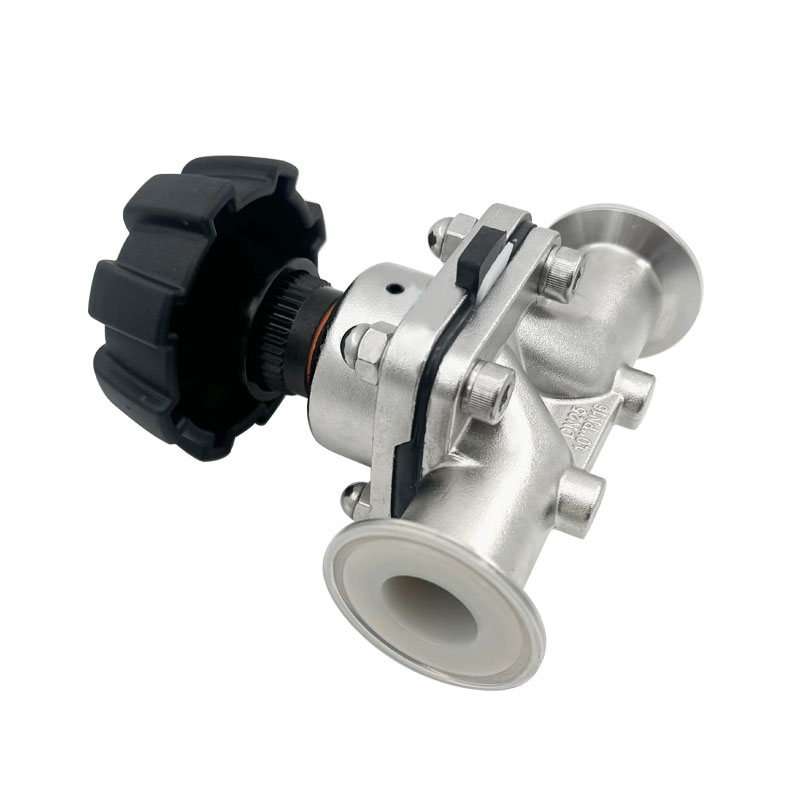 Fluorine-lined Tri Clamp Diaphragm Valve