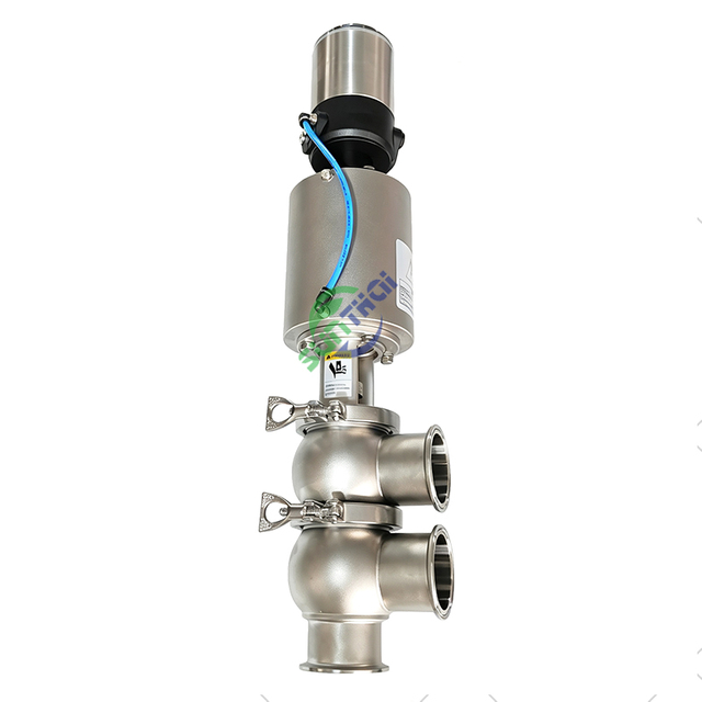 Hygienic Double Seat Diverter Valve
