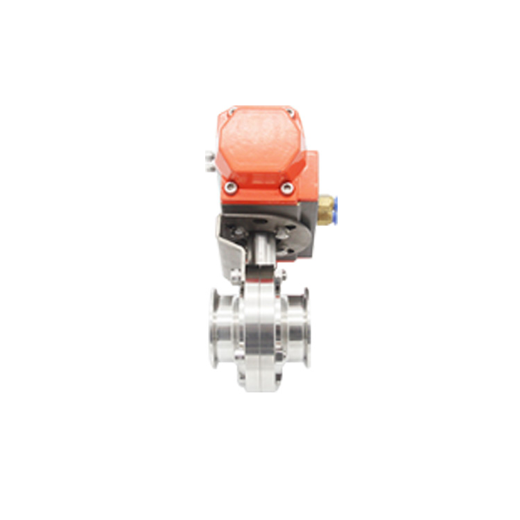 Aluminum Pneumatic Actuated Butterfly Valve