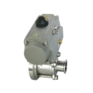 Stainless Steel Pneumatic Tank Bottom Ball Valve