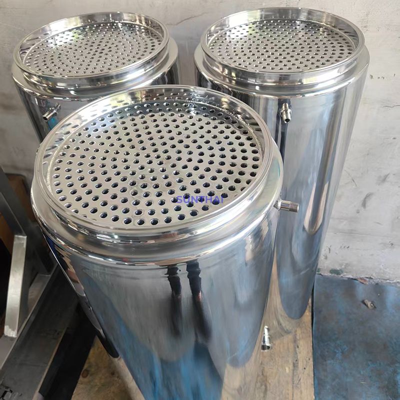 Double Jacketed Tri Clamp Condenser