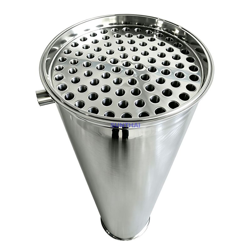Tri Clamp Dephlegmator Condenser