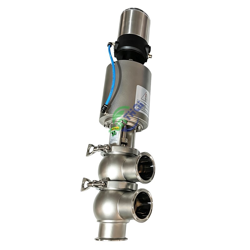 Hygienic Double Seat Diverter Valve