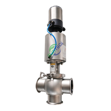 ASI-bus Intelligent Control Top Shut Off Valve with Cross Body