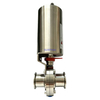 Pneumatic Actuator Sanitary Stainless Steel Butterfly Valve