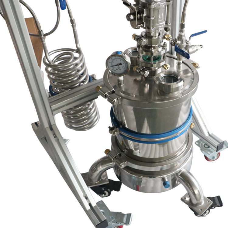 10"x10" Extractor Collection Tank with Jacketed Shatter