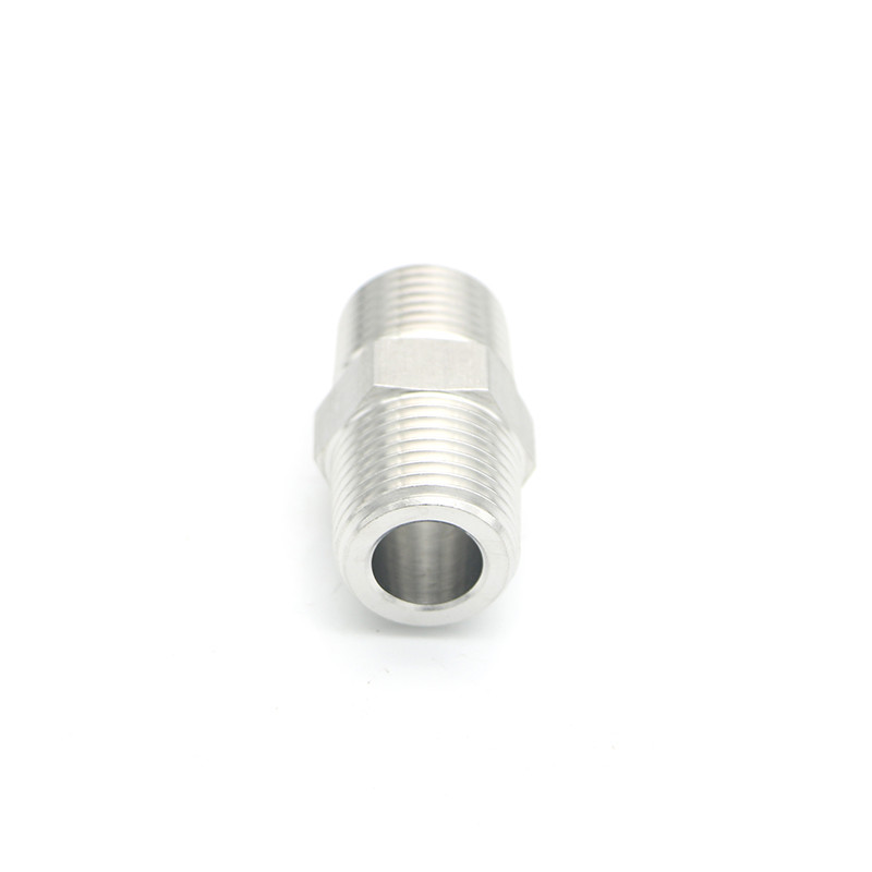 Butt thread NPT Thread 304/316 Stainless Steel Adapter Fittings