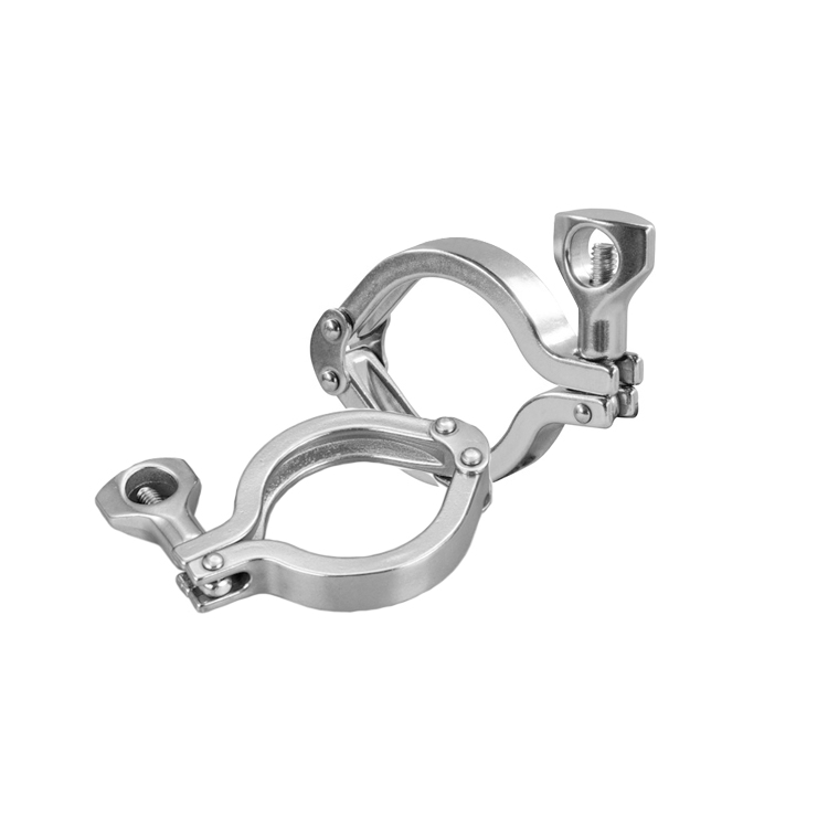 Sanitary Stainless Steel Double pin triclover clamp