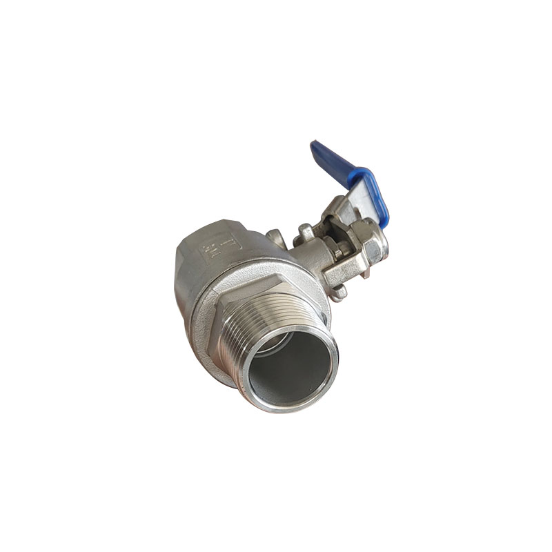 Male To Female Thread 2 PC Full Port Ball Valve