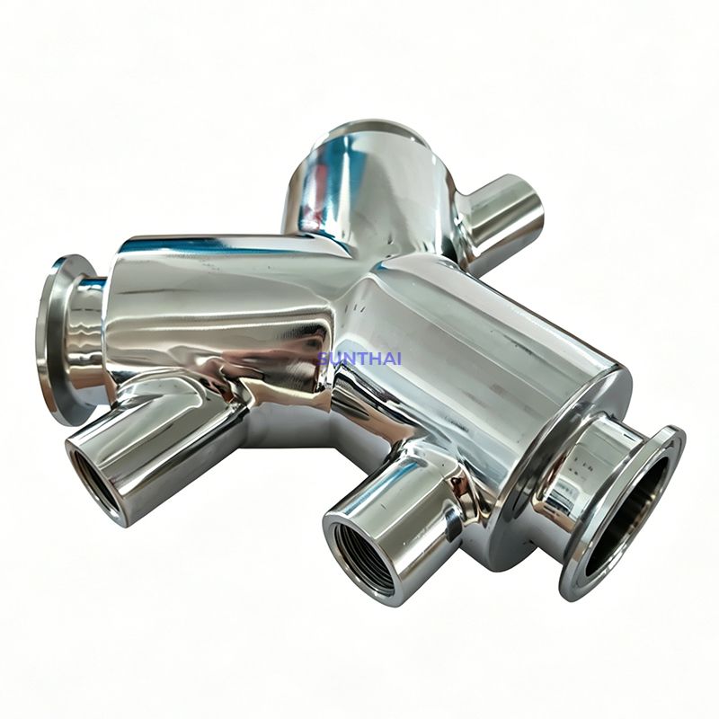 Tri Clamp Y Type Jacketed Tees