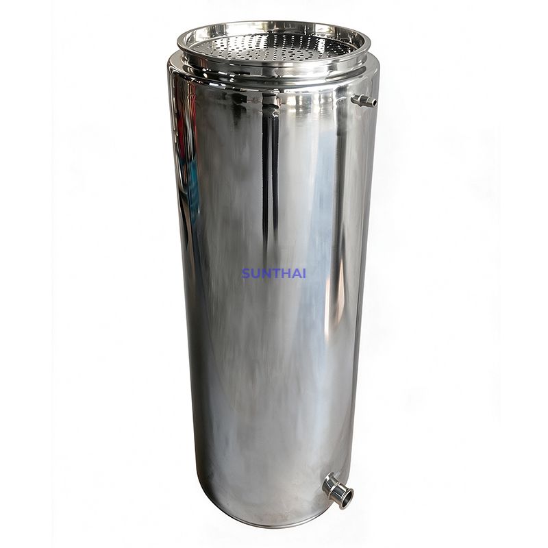 Double Jacketed Tri Clamp Condenser