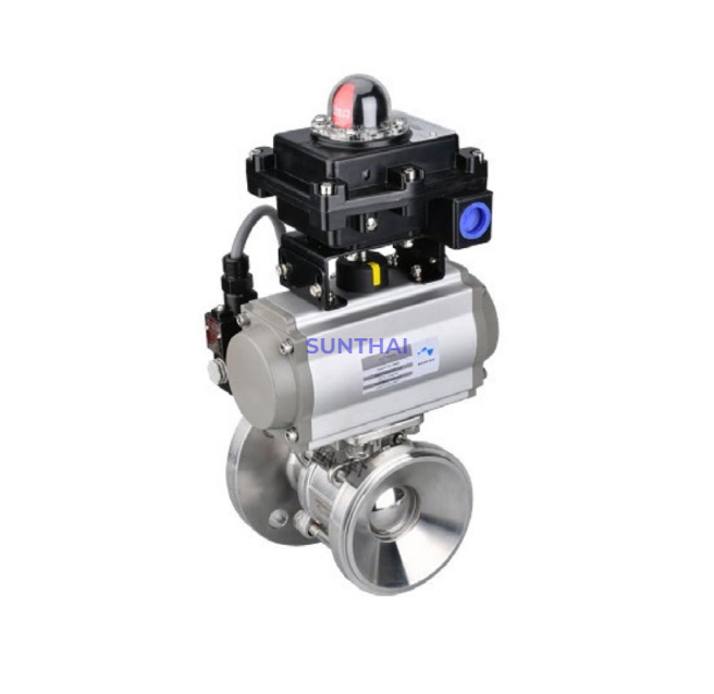 Pneumatic Tank Bottom Ball Valve
