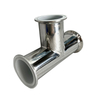 Sanitary Fluorine Lined Tri Clamp Tee